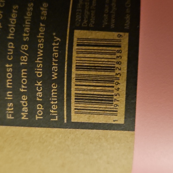 HYDRAFLOW 40 oz Travel Tumbler – Insulated, Stainless Steel and Leakproof. Ombre - Picture 2 of 2